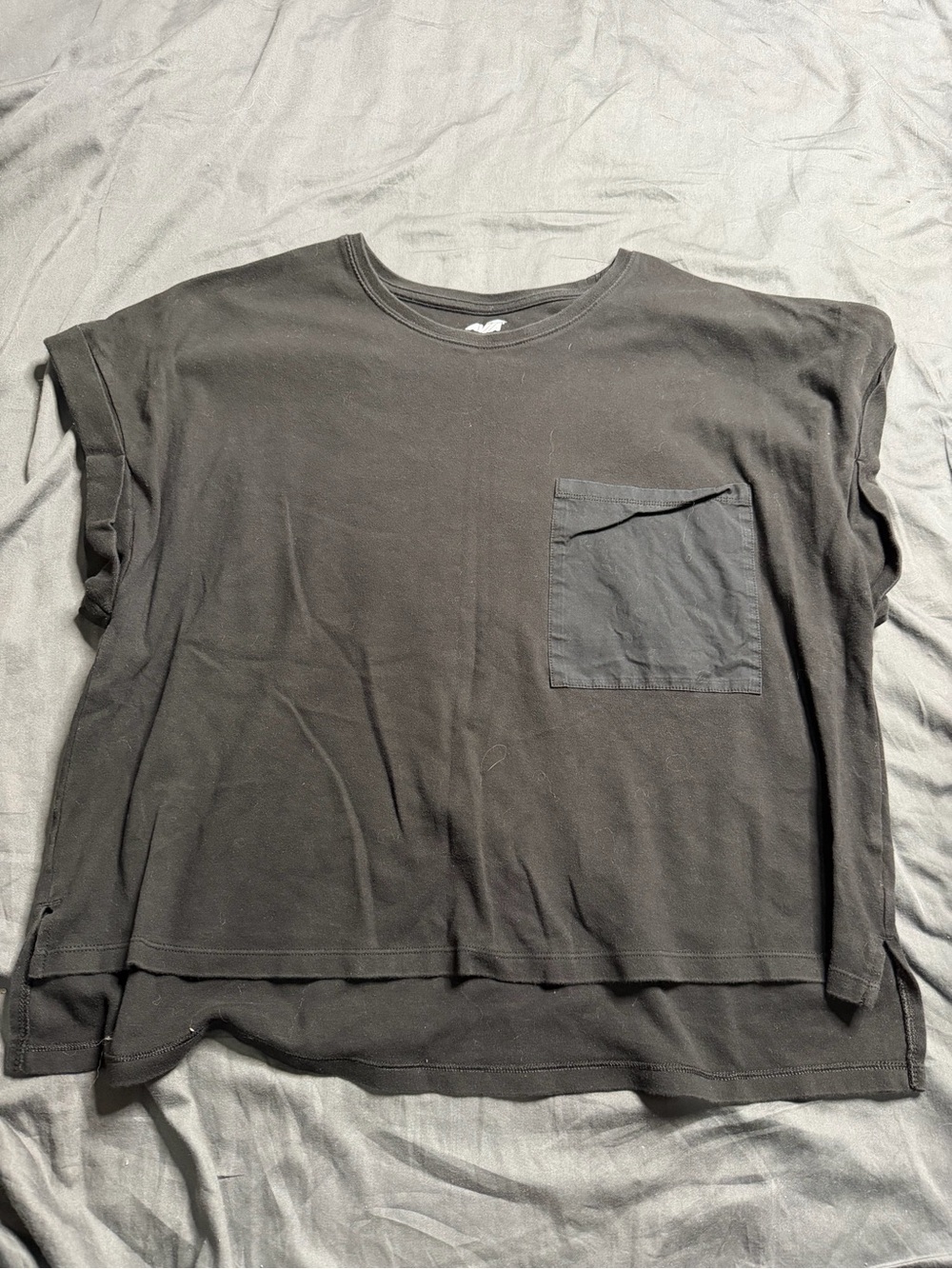 Avia Black Short-Sleeve Pocket Tee